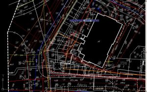 Mapa numeryczna - wektoryzacja mapy zasadniczej