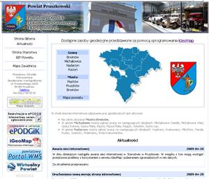 Pruszków - ewidencja gruntów i budynków